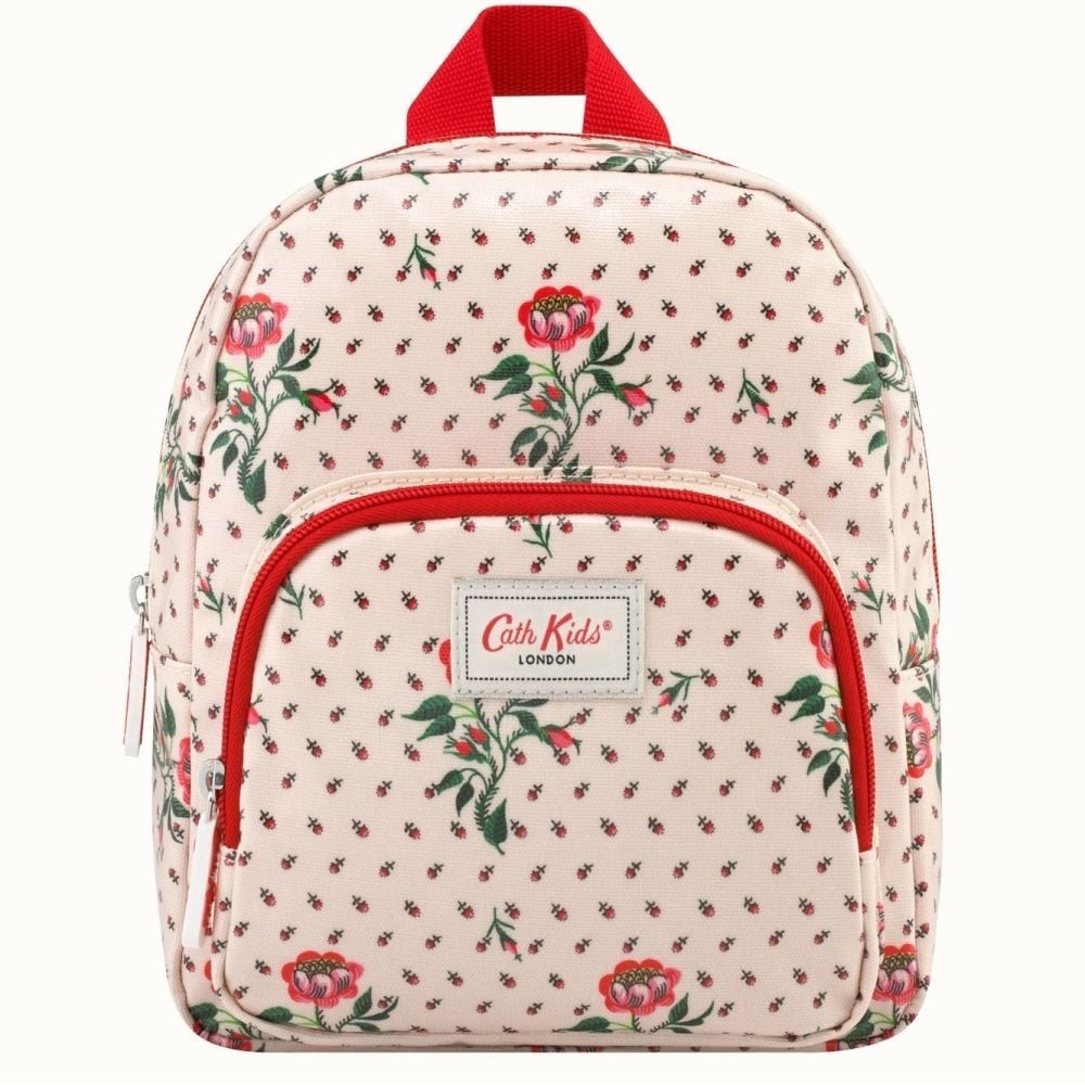 Cath Kidston Kids Floral Backpack - Red and Cream